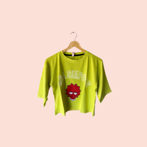 T-shirt for women’s , girls ( GREEN )