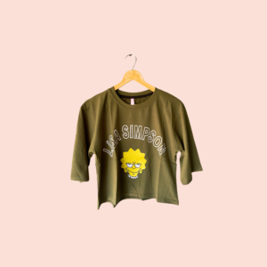 T-shirt for women’s , girls ( GREEN )