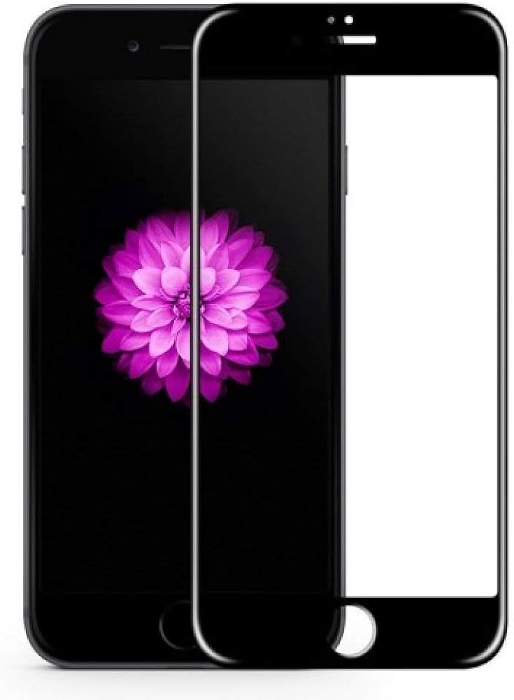 iPhone 7 tempered glass black