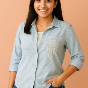 top for woman’s , girls ( light blue )