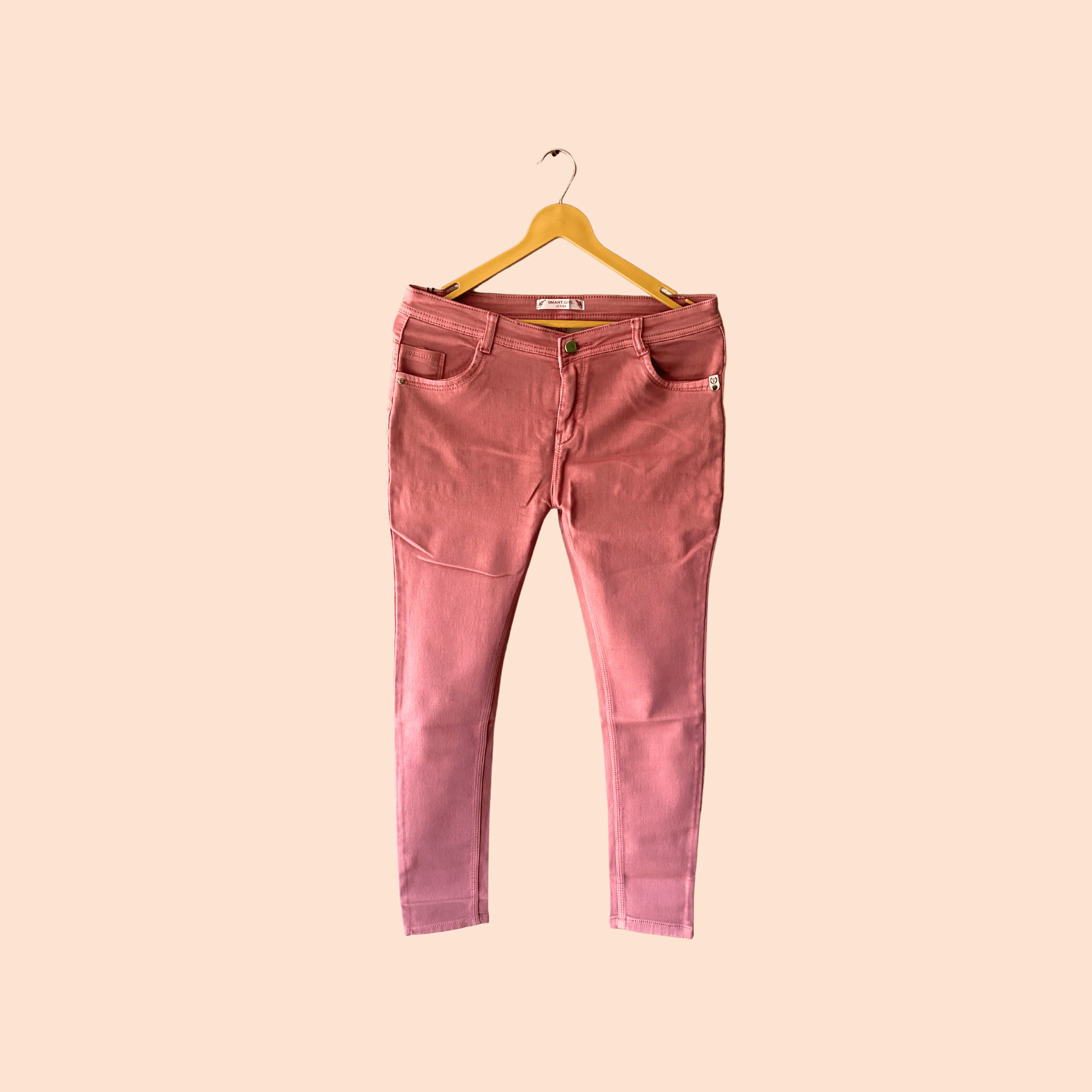 Jeans pants for womens , girls  Orange